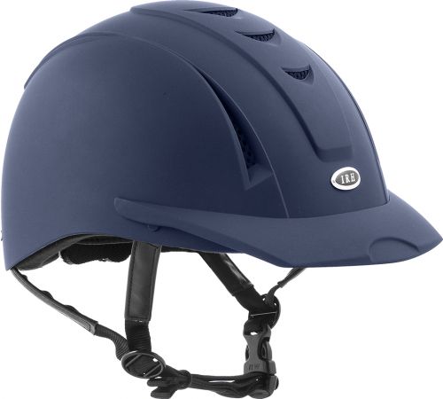 133715: This helmet is contoured to your head allowing ear and neck comfort Primary Showman Saddles and Tack