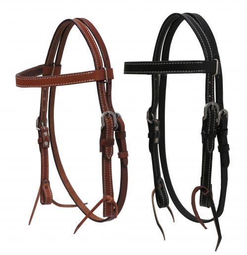 13576: Showman ® PONY headstall with reins Headstall Showman
