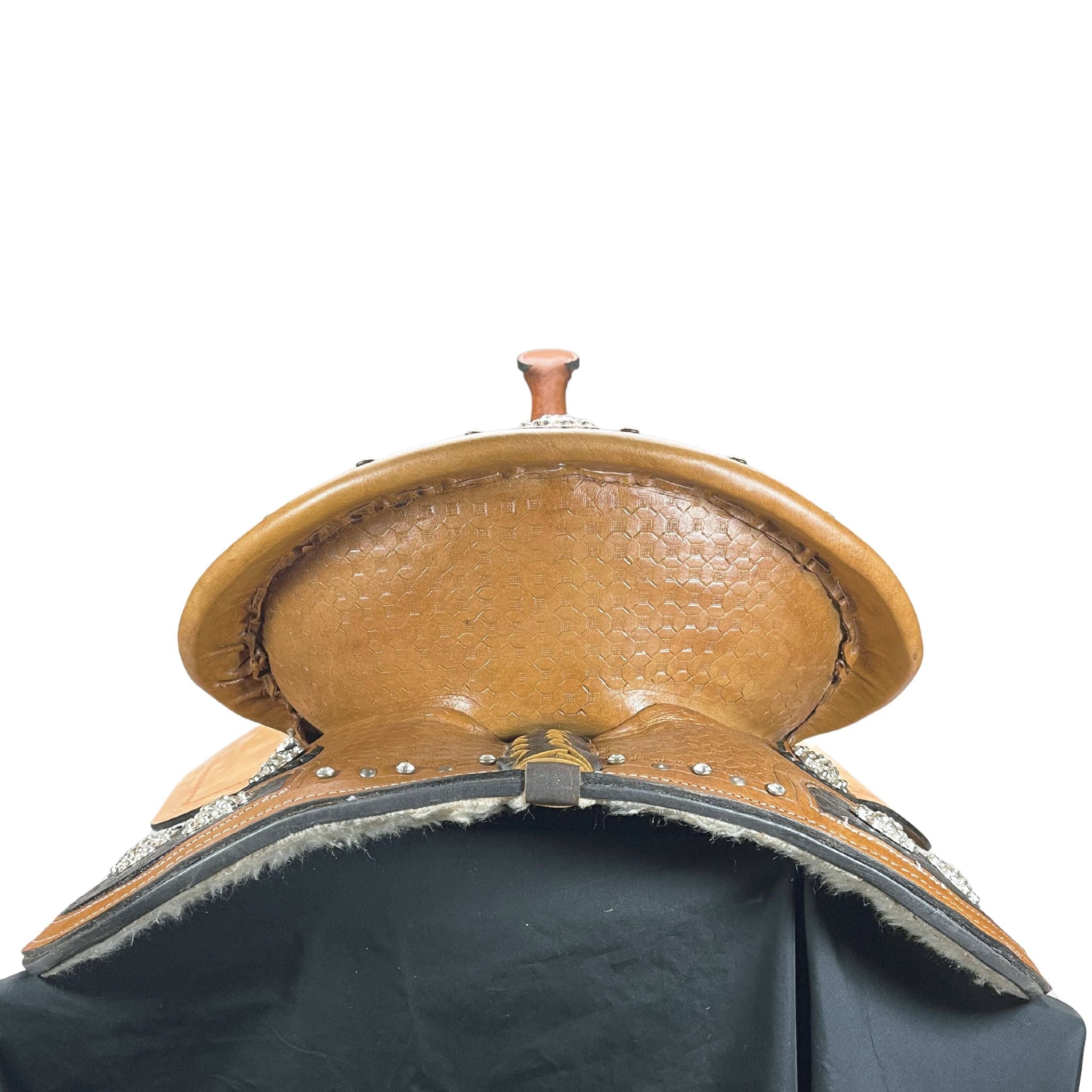 14", 15", 16" Double T Barrel Saddle Set 041X Barrel Saddle Double T Saddlery
