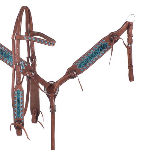 14", 15", 16" Double T Roughout Barrel Style Saddle Set 15846 Barrel Saddle Double T