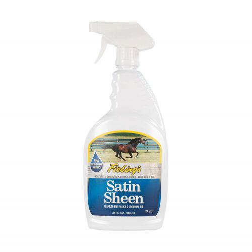 15005: Fiebing's Satin Sheen, Premium Hair Polish and Grooming Aid, 32oz Primary Showman Saddles and Tack
