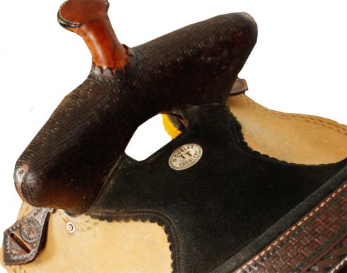 1583512: 12" Double T Youth Bear Trap Style Saddle Youth Saddle Double T