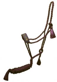 16671: Motif Overlay noseband Overlay Halter Showman Saddles and Tack