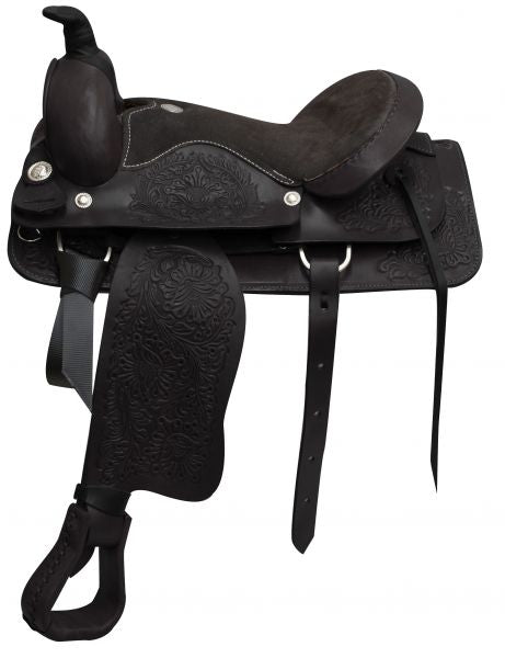 17" Buffalo Saddlery Roping Saddle 94 Roping Saddle Showman Saddles and Tack