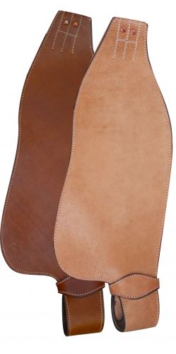 175602: Showman ® Smooth leather replacement fenders Primary Showman