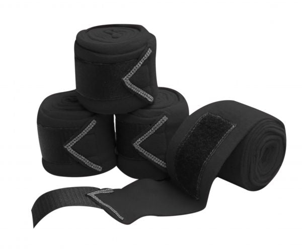 175865: Fleece polo wrap with rhinestones Primary Showman Saddles and Tack