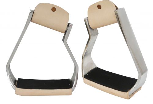 175866: Showman ® Angled aluminum stirrups Stirrups Showman