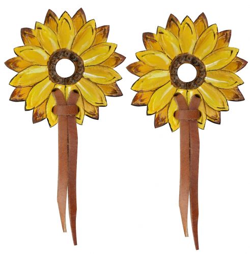 176927: Showman ® hand painted sunflower leather bit guards Bits Showman