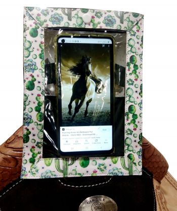 177243: Showman ® Smart Phone Cactus Print Case for Saddle Primary Showman