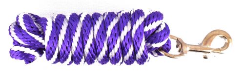 19005: 8' Braided Derby Lead Rope Primary Showman Saddles and Tack