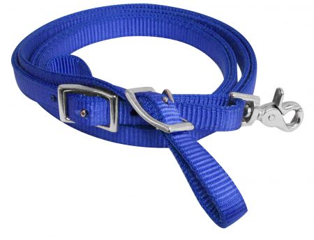 19103: Showman ® 96" x 5/8" Premium nylon contest rein Reins Showman