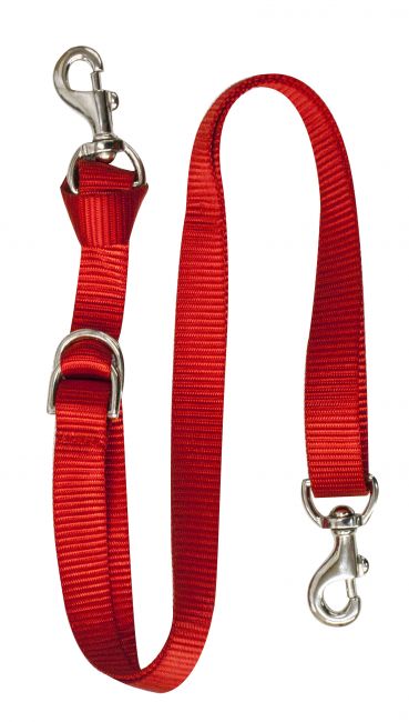 19128x: Showman ® Adjustable premium nylon tie down strap Tie Down Showman