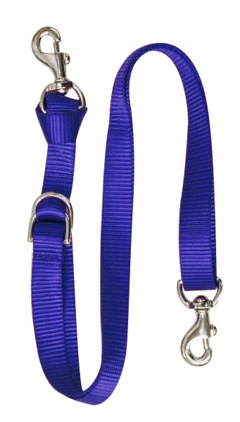 19128x: Showman ® Adjustable premium nylon tie down strap Tie Down Showman