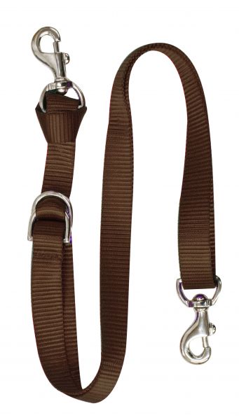 19128x: Showman ® Adjustable premium nylon tie down strap Tie Down Showman