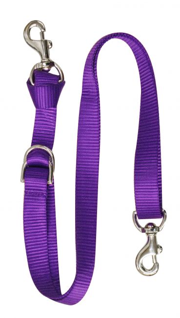19128x: Showman ® Adjustable premium nylon tie down strap Tie Down Showman