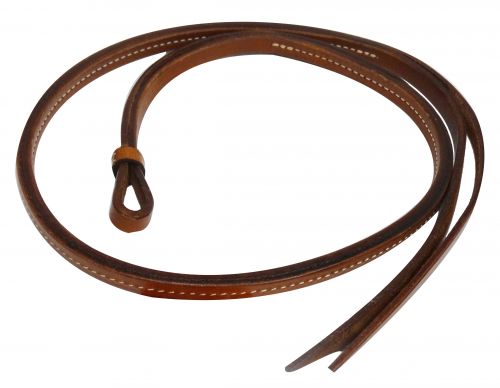 19179: Showman ® 4 ft leather Over & Under whip Whip Showman