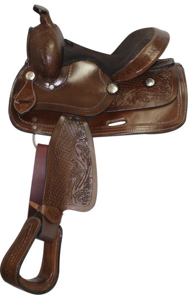 192210: 10" Double T Pony/ Youth saddle Youth Saddle Double T