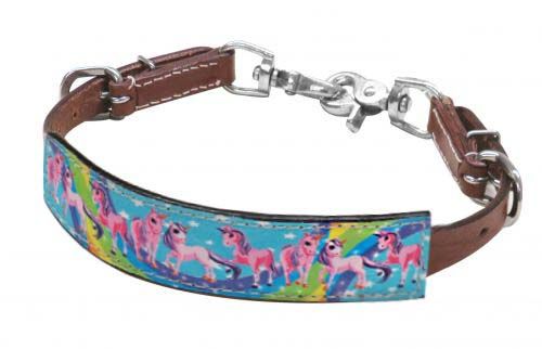 193801: Showman ® PONY SIZE " Rainbow Pony" wither strap Wither Strap Showman