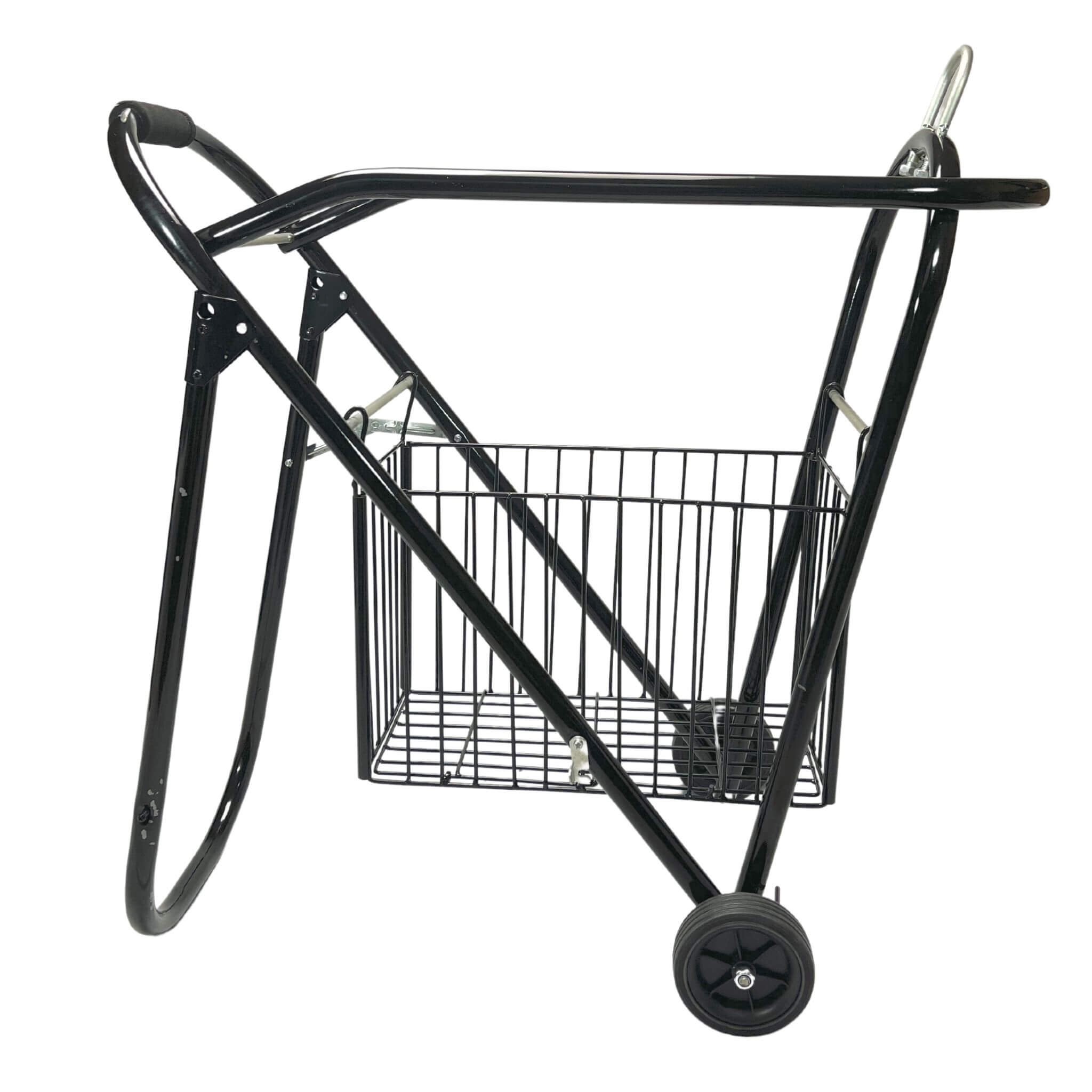 (2 Pack) Western Rolling Saddle Rack w/ Removable Tack Basket 119114 Saddle Rack Showman Saddles and Tack