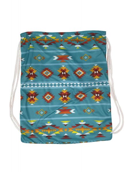 20" Aztec print Drawstring Bag Default Shiloh