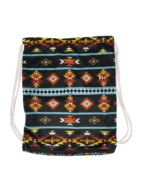 20" Aztec print Drawstring Bag Default Shiloh