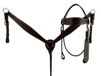 20412: 12" Double T Dark Oil Youth Pleasure style saddle set with hard seat Youth Saddle Double T
