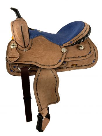 20516: 16" Double T Pleasure Saddle Set Pleasure Saddle Double T