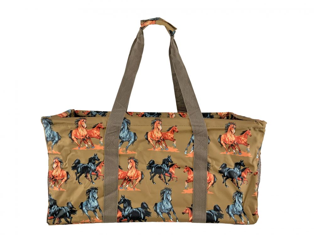 23" Utility Bag with running horses design Default Shiloh