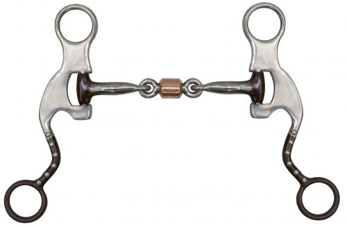 230008: Showman ® 5" Brown Steel Dogbone Bit with Copper Roller Bits Showman