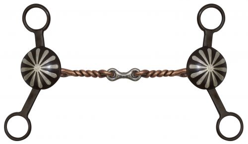 239018: Showman ® 5" Brown Steel Concho Bit with Dogbone Mouth Bits Showman