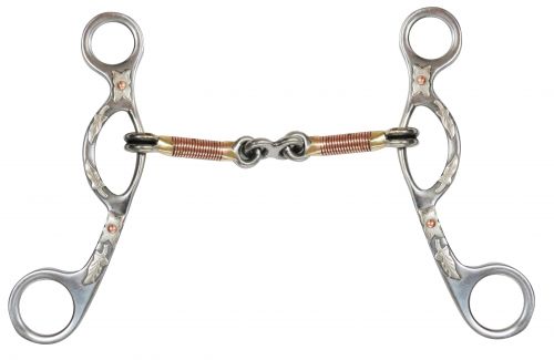 239082: Showman ® Argentine snaffle with dogbone mouth Bits Showman