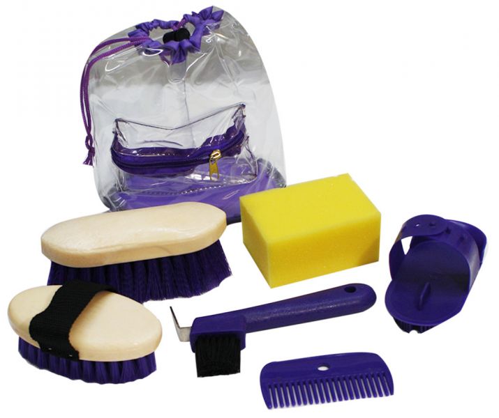 24002: Showman kid's size 6pc grooming kit Grooming Kit Showman