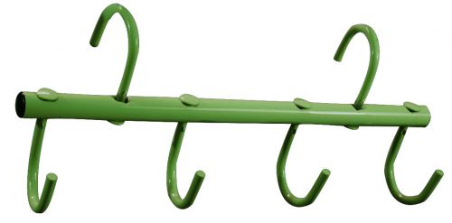 24428: 6 hook swivel halter tack bar Primary Showman Saddles and Tack