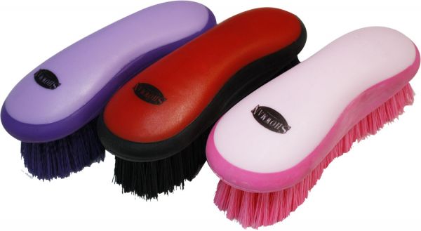 24541: Showman soft grip dandy grooming brush Brush Showman