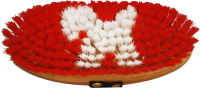 24543: Showman junior size body brush with pony logo in bristles Brush Showman
