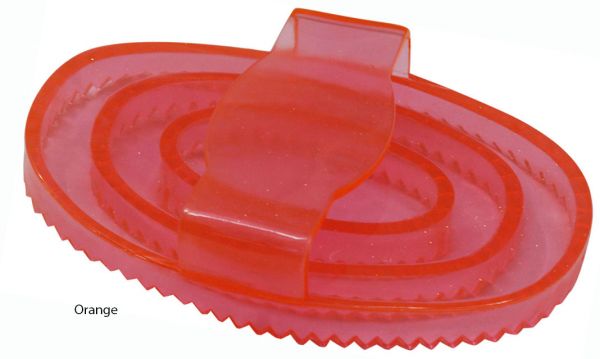 24573: Showman™ curry comb with hand strap Primary Showman