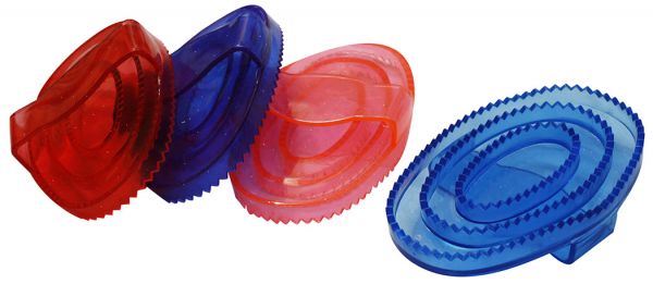 24573: Showman™ curry comb with hand strap Primary Showman