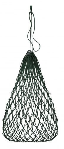 24801: Slow feed hay bag with rings Hay Feeder Showman Saddles and Tack