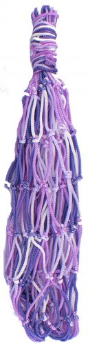 24804-4H: Showman ® Ombre nylon rope hay net Hay Feeder Showman