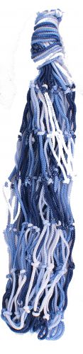 24804-4H: Showman ® Ombre nylon rope hay net Hay Feeder Showman