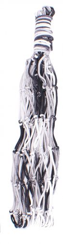 24804-4H: Showman ® Ombre nylon rope hay net Hay Feeder Showman