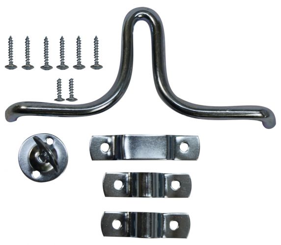 24811: 8" stall gate latch Primary Showman Saddles and Tack