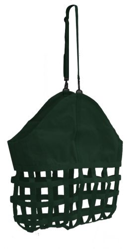 24815: Webbed nylon slow feed hay bag Hay Feeder Showman Saddles and Tack