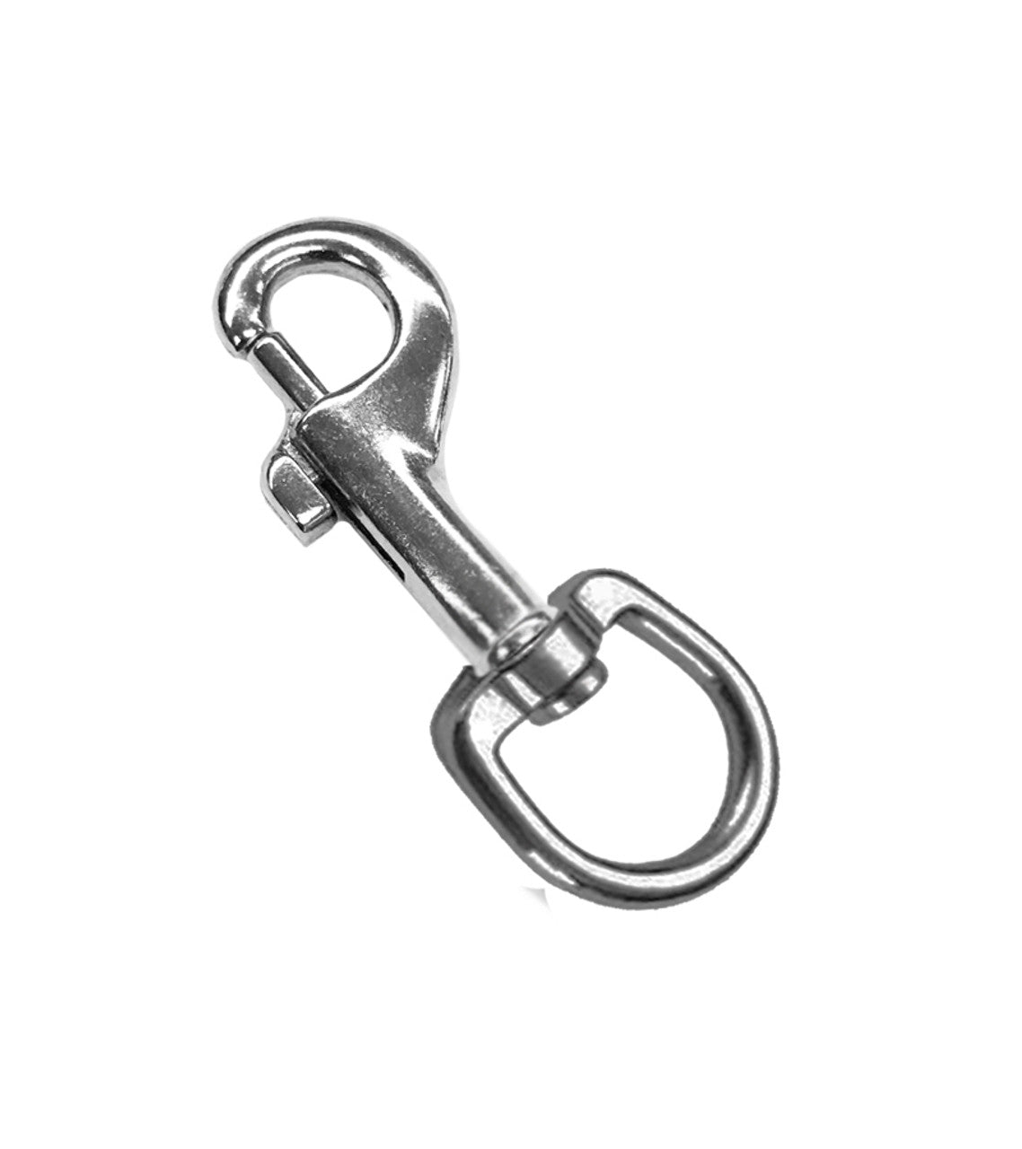 Swivel Nickel Plated Die Cast Snap 1/2"
