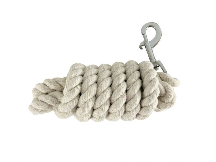 3 PLY Cotton Lead with Bolt Snap, measures approx 7-1/2 ft in length Default Shiloh