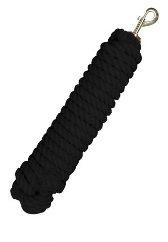 3030: 25' braided cotton lunge line with brass snap Primary Showman Saddles and Tack