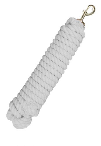 3030: 25' braided cotton lunge line with brass snap Primary Showman Saddles and Tack