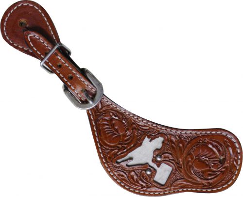 30630: Showman™ Ladies Barrel Racer Spur Straps Spur Straps Showman