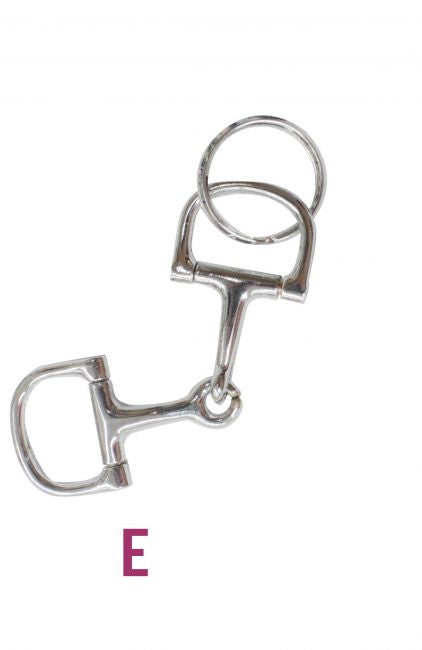 30671: Metal key chain comes in 5 styles Primary Showman Saddles and Tack