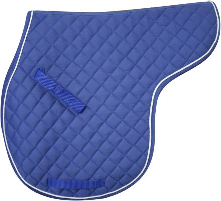 30990: Showman™ english saddle pad constructed with soft, 100% cotton twill top English Saddle Pad Showman